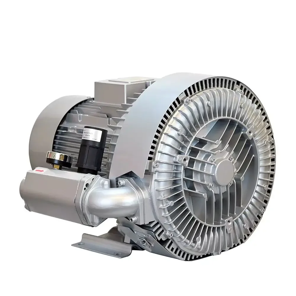 

5.5KW Industrial High Pressure Vortex Air vacuum Pump Side Channel Blower for CNC router