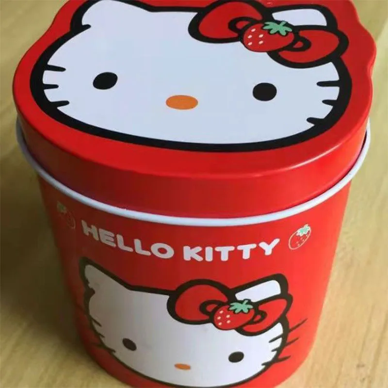 

Kawaii Sanrio Hello Kitty Gift Box Anime Cartoon Cute Jewelry Box Student Dormitory Desktop Miscellaneous Storage Girl Gift Toys