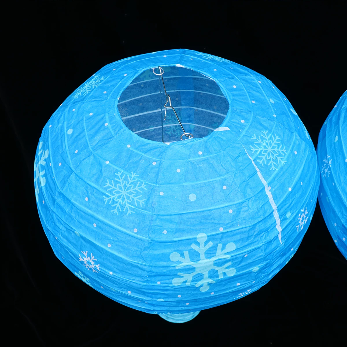 

Ornaments Christmas Snowflake Decoration Lights Hot Air Garland