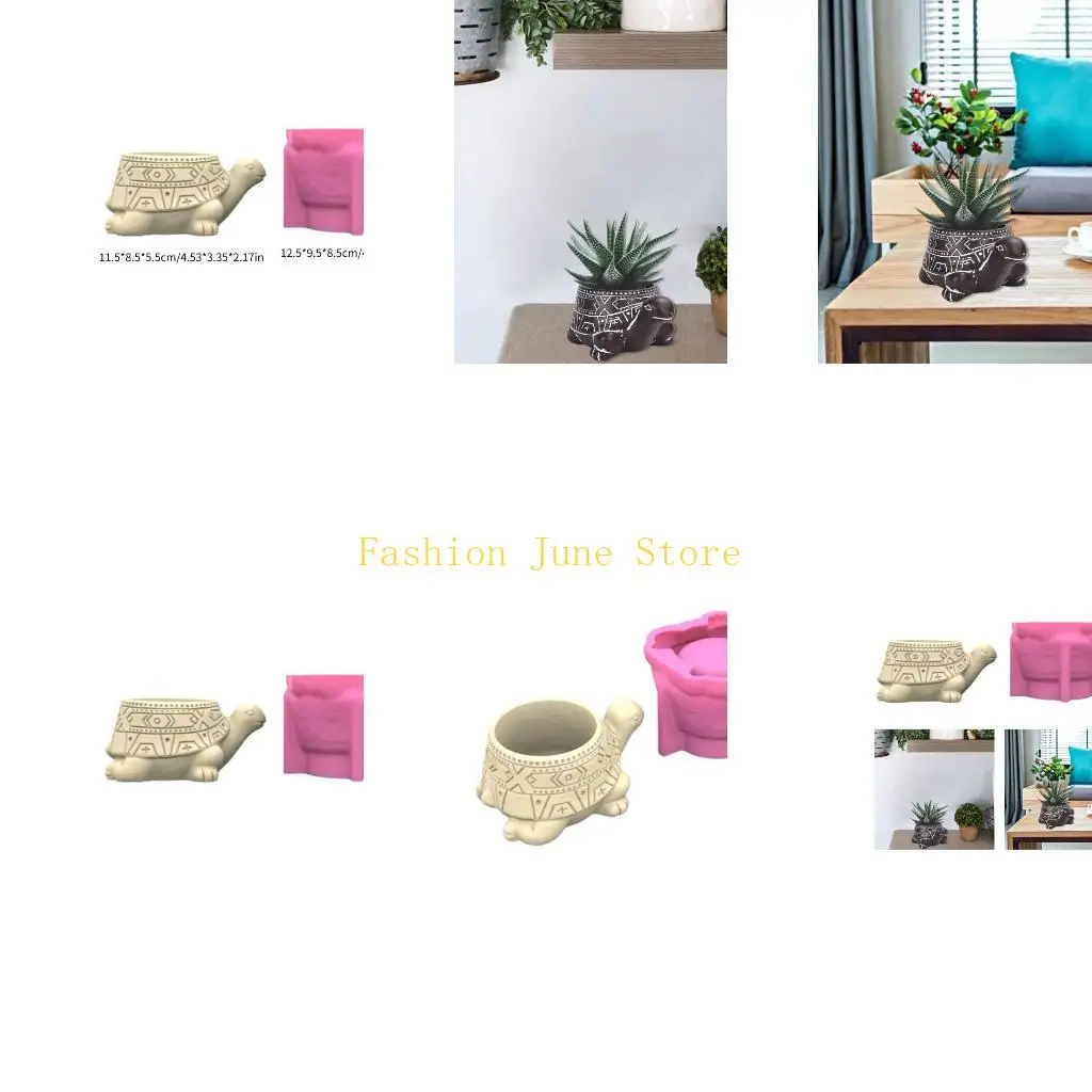 

N5KA Уникальные формы из смолы Силиконовые формы для рукоделия Гибкие формы для ваз в форме черепах