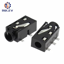 3.5MM Headphone Socket PJ-327F 5Pin Patch Socket Audio Socket Headphone Jack