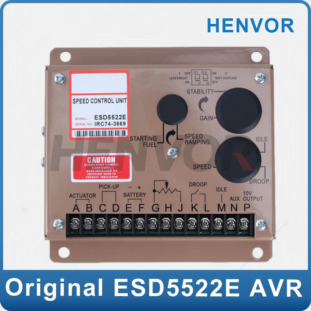 

ESD5522E Diesel Generator Parts Electronic Governor Speed Board Speed Controller ESD5522 Module