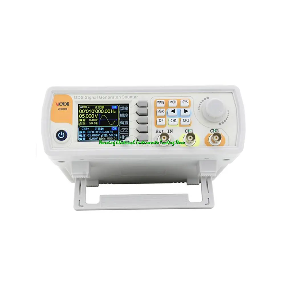 فيكتور VC2015H/VC2040H/VC2060H DDS ثنائي القناة العالمي وظيفة مولد تردد مولد إشارة 15MHZ/40MHZ/60MHZ