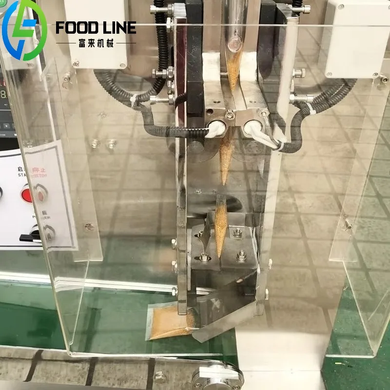 Máquina automática automática de embalagem de pó para enchimento e selagem de pó para alimentos