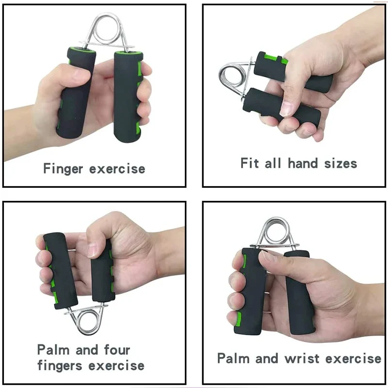 Hand Grip Fitness Arm Trainers Strength Foam Wrist Grippers Rehabilitation Finger Pow Muscle Recovery Training Heavy Gym Tool