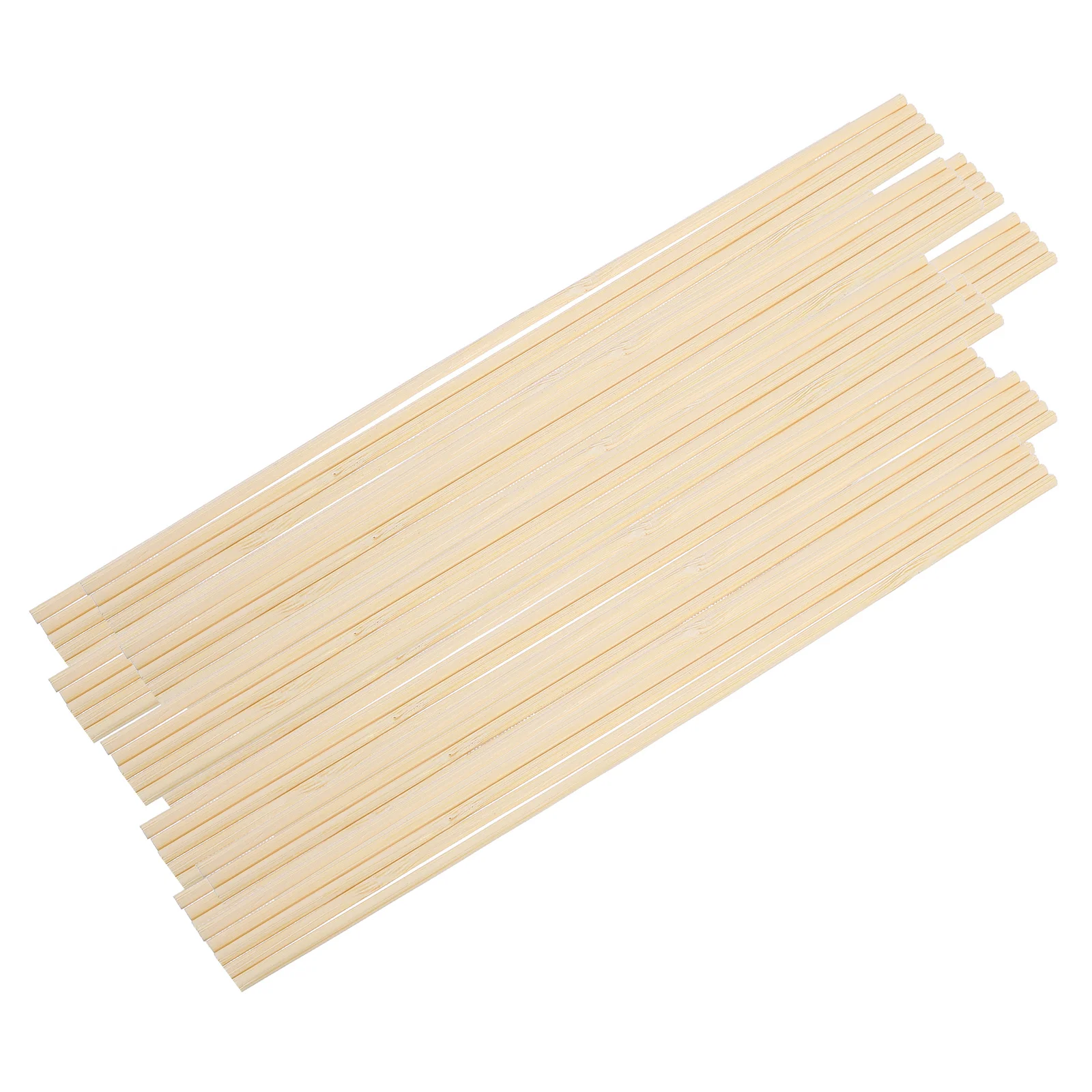 

200 Pcs Plant Growth Support Bamboo Stakes Wooden Sign Posting Beige Sticks Gardening Supports
