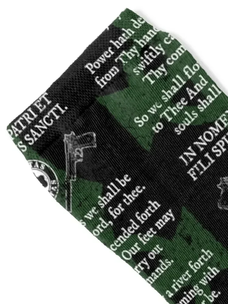 Boondock Saints Socks japanese fashion cycling with print FASHION Male Socks Women's