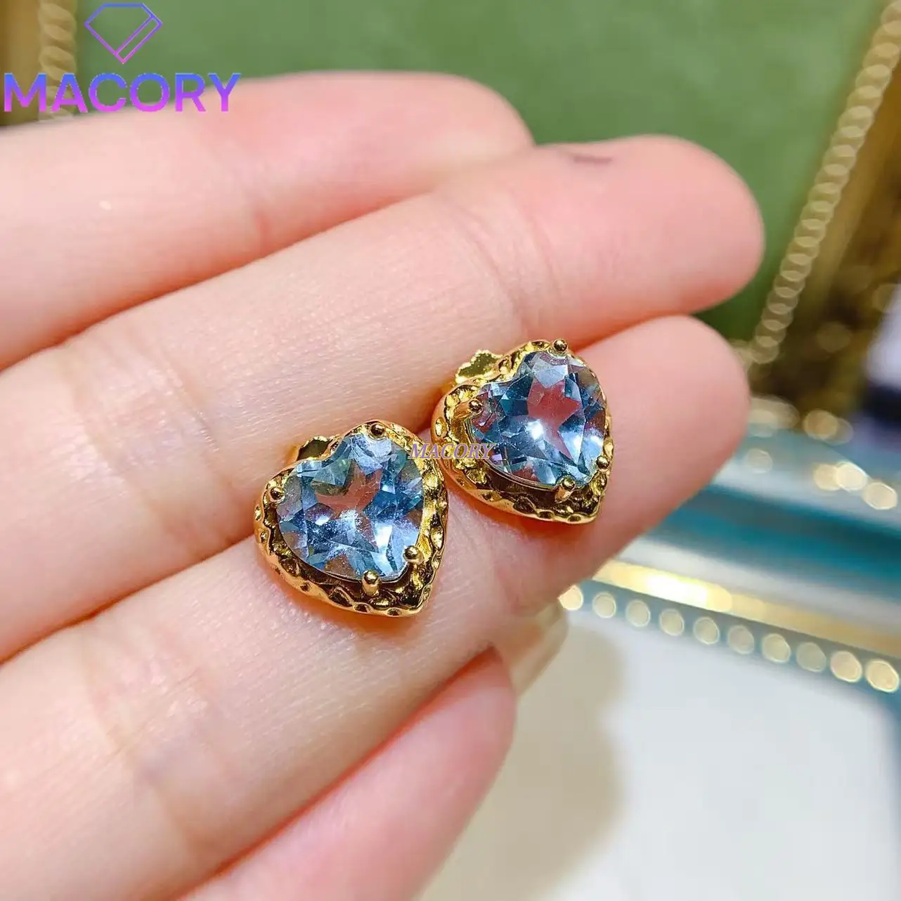 

Высококачественные новые женские классические серьги с топазом из стерлингового серебра 925 пробы, идеальный подарок на День святого Валентина, Рождество и праздник