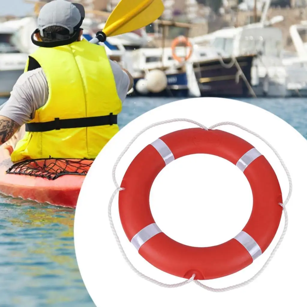 

Boat Safety Throw Ring Life Preserver Ring for Boating Water Sports