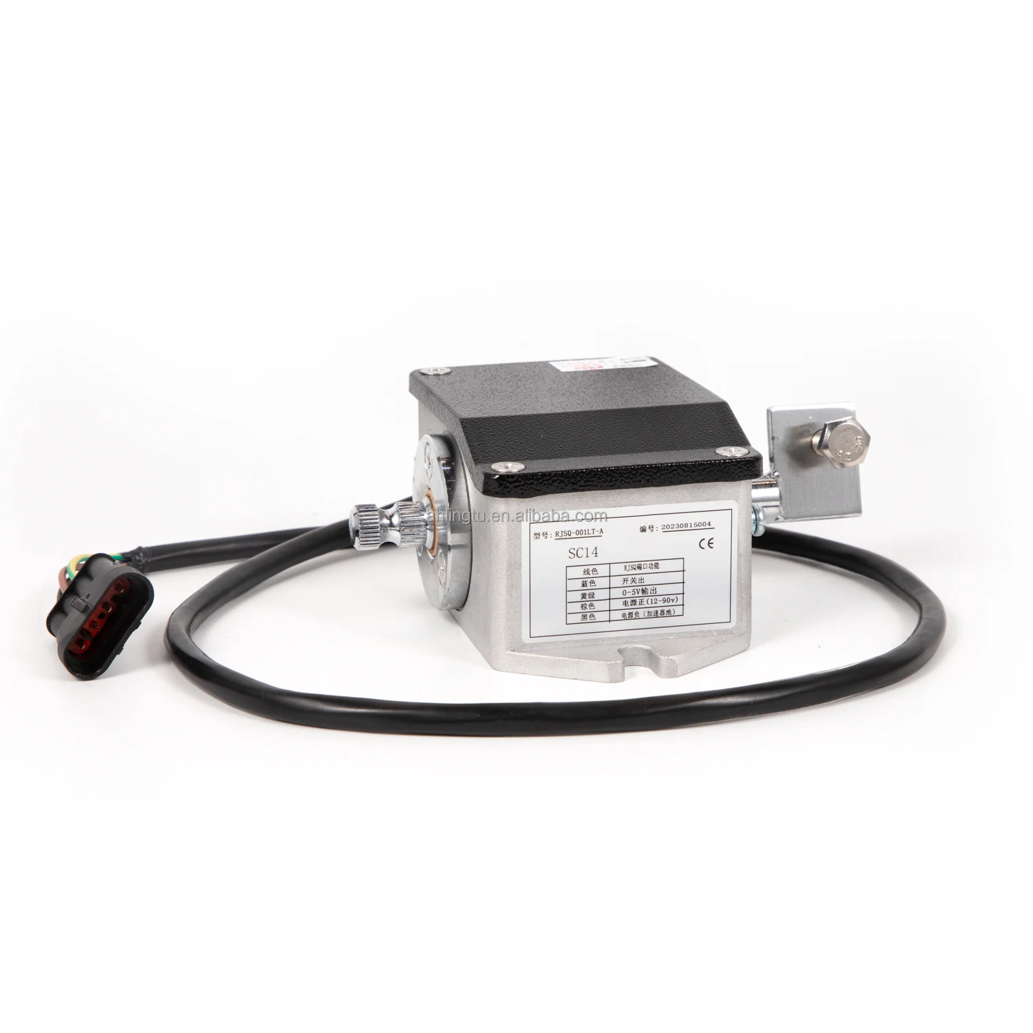 Pedal elétrico para carrinho de golfe 0-5V com 5 cabos