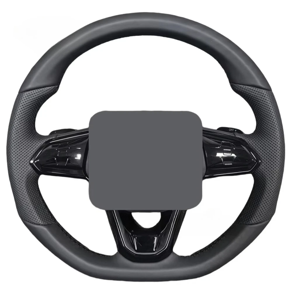 

Рулевое колесо по индивидуальному заказу, подходящее для Volkswagen Golf R Polo 4 7 GTI Jetta Tiguan Passat B7 B8, кожа