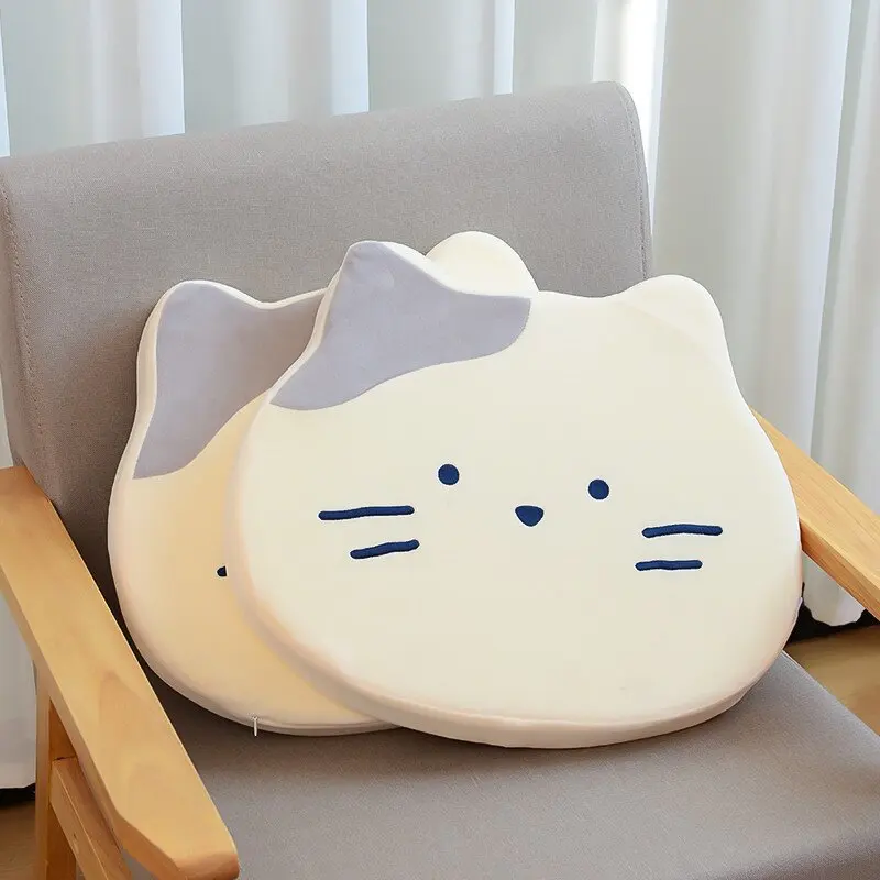 

Modern Minimalist Instagram Style Soft Memory Cotton Cushion, Removable and Washable Cat Cushion, Office Korean Version Cushion