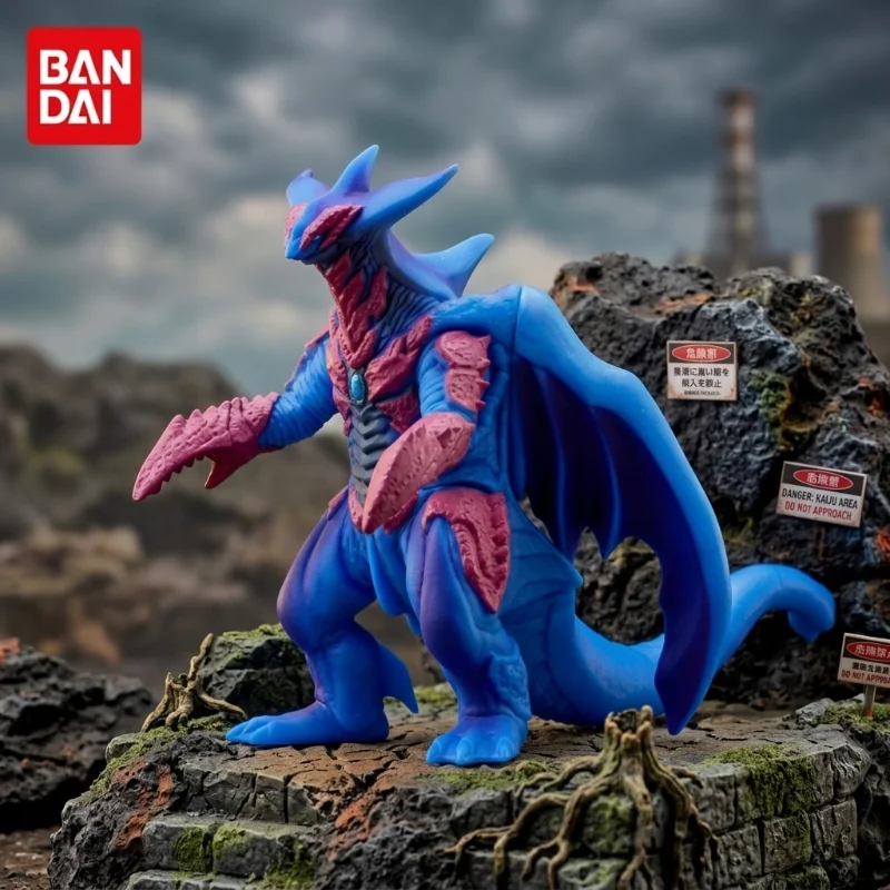 

Bandai Ultraman Monster Action Figure Soft Vinyl Kaiju Toy Collectible Model Bandai Ultraman Kaiju Action Figure Blue Winged