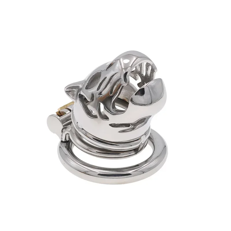 Stainless Steel Chastity Cage Small Metal Male Penis Ring Chastity Device Bondage Cock Cage Penis For Men Sex Products