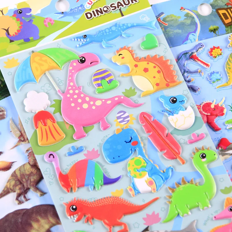 1pcs/lot Kawaii Stationery Stickers Dinosaur Jurassic Decorative Mobile Stickers Scrapbooking DIY Craft Stickers