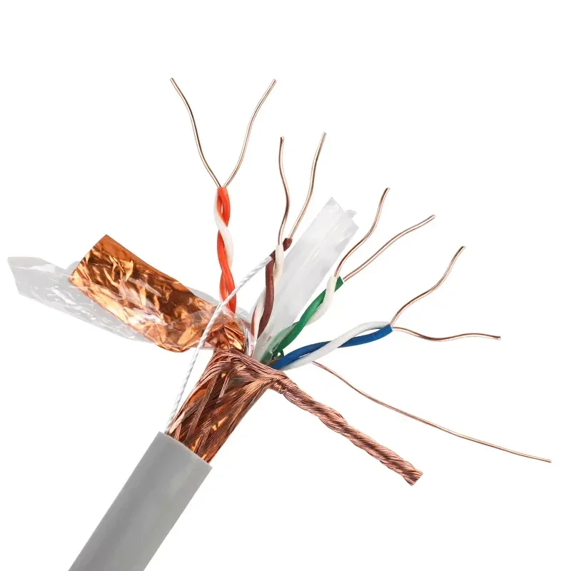 Ethernet Cable Cat6 Cable Gigabit Ftp 10gbit Cat 6 Rj45 Installation Lan Rj45 Cable Copper Wires 5m 25m 40m Rj 45 Ethernet Cable