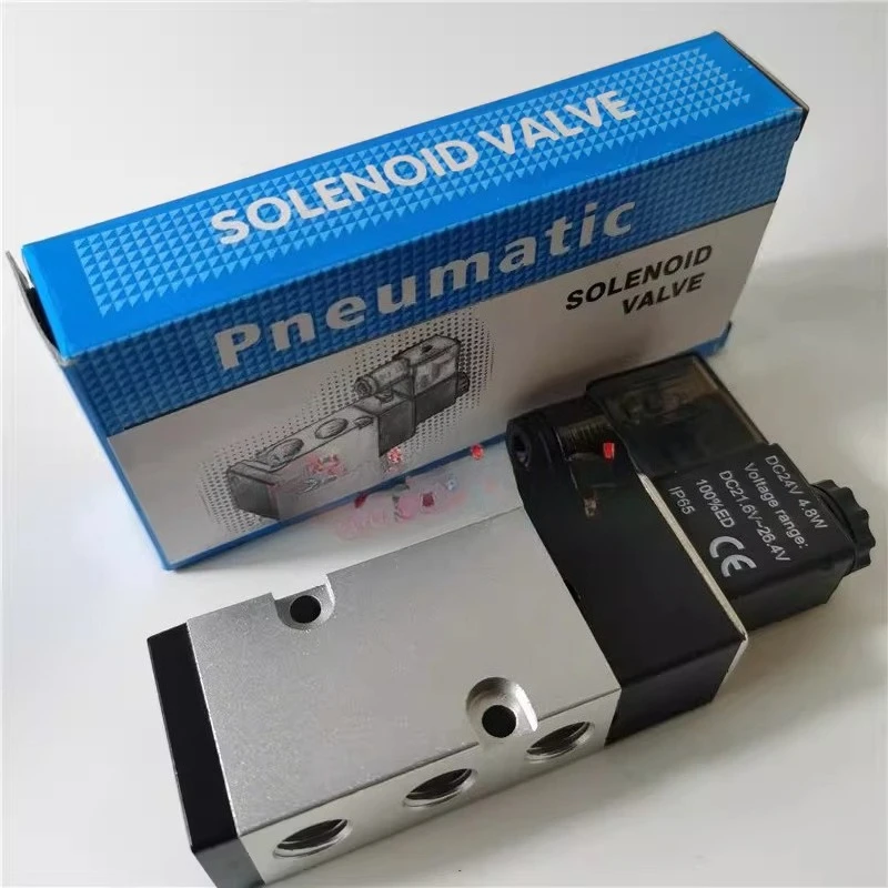 

Электромагнитный клапан 4M310-08 AC220V DC24V, пластинчатый, двухпозиционный, пятиходовой, направляющий.