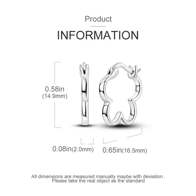 2024 Nowe srebrne kolczyki kółka 925 dla kobiet Sparkling Pave CZ Kolorowy pierścionek rowerowy Luxury Fine Engagement Wedding Earring — zdjęcie 6