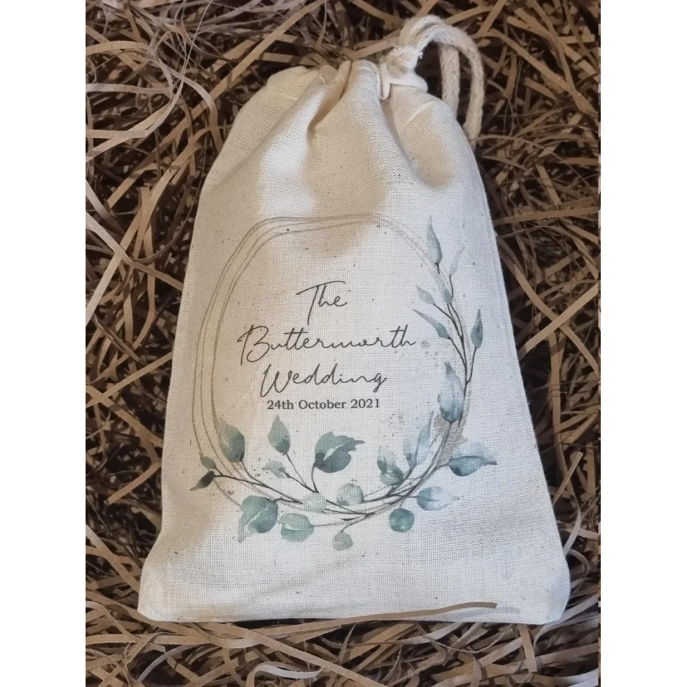 20 pcs Personalised Floral Favour Bags,Hangover Kit Bags,Wedding Thank You Favours,Recovery Kit,Hen Party,Bachelorette Party