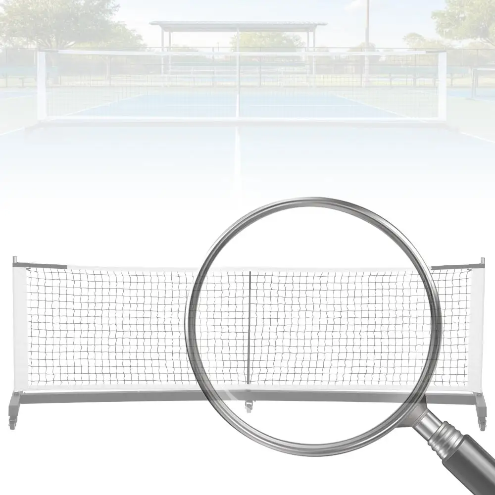 شبكة كرة المخلل شديدة التحمل خفيفة الوزن للاستخدام الخارجي، شبكة كرة البيسبول المحمولة القابلة للطي للفناء الخلفي لممر التنس #1