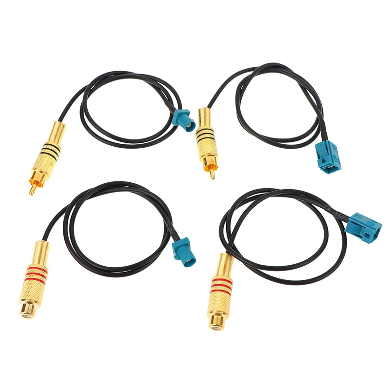 

Переходник видеокабеля «папа» Fakra Z «папа» и «мама» с косичкой RG174 для парковки, камеры заднего вида заднего вида