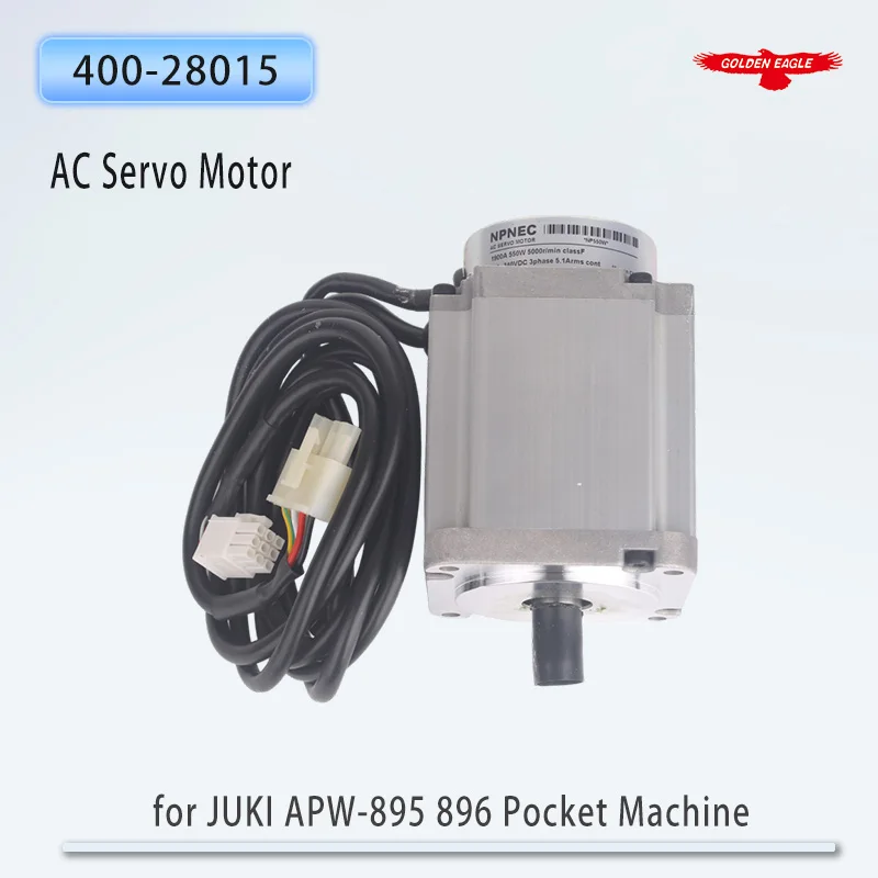 

Серводвигатель переменного тока 400-28015 для швейных машин JUKI APW-895 896 (запчасти для машин для обработки карманов)