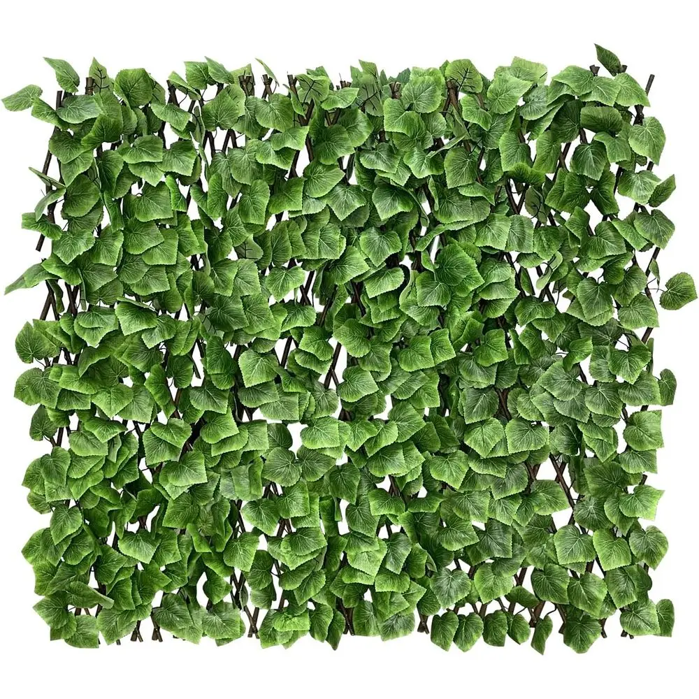 

Раздвижная уличная панель из искусственной плющевой изгороди для обеспечения приватности и декора патио