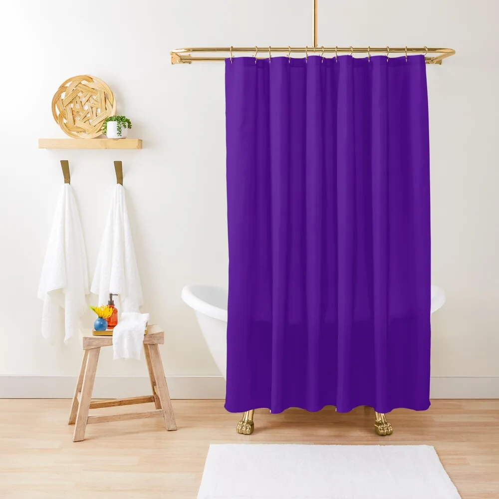 

Solid color - plain rich purple Shower Curtain Bathroom Showers For Shower Curtain