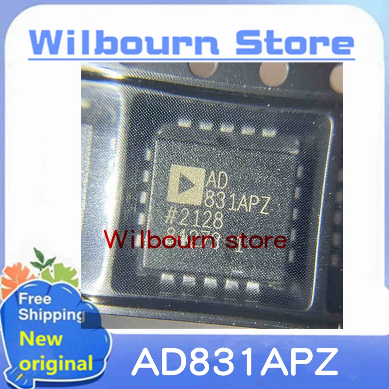 

10PCS/LOT AD831APZ 831APZ AD831AP AD831APZ-REEL7 PLCC20 100% New original