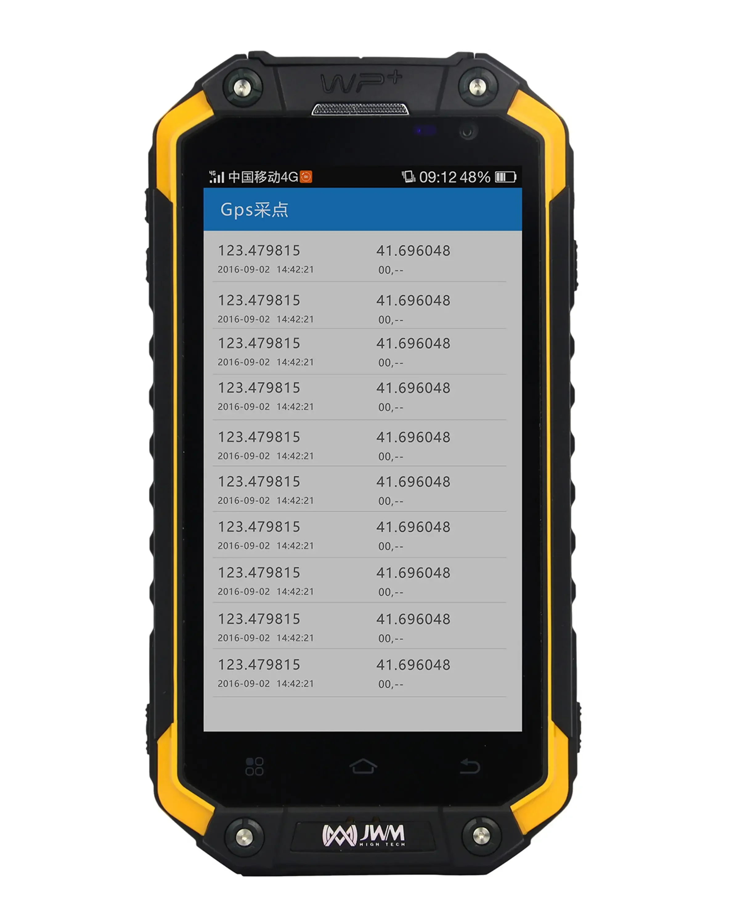 

JWM WM-5000PH6 Rfid Multifunctional Data Collector Customizable management patrol APP Guard Tour System