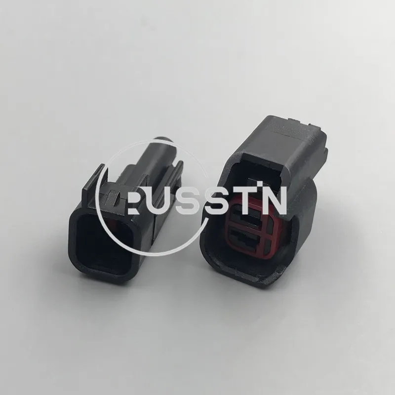 

1 Set 2 Hole EV6 EV14 USCAR Fuel Injector Pigtail Plug Sr20det Rb30 GTR FAST Ls2 Ls3 Universal Male Female Connector AC Assembly