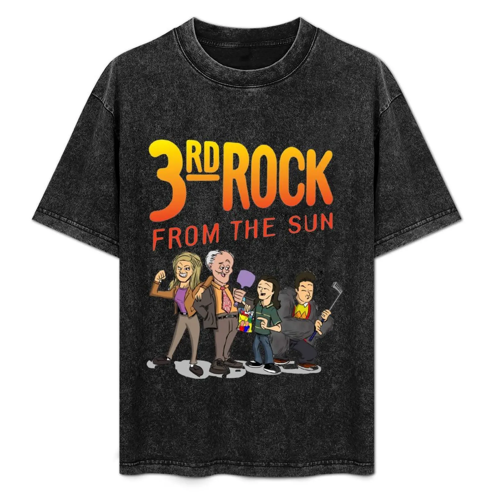 

Third rock from the sun T-Shirt man t shirts high quality luxury brand graphic t shirts for man T-Shirt