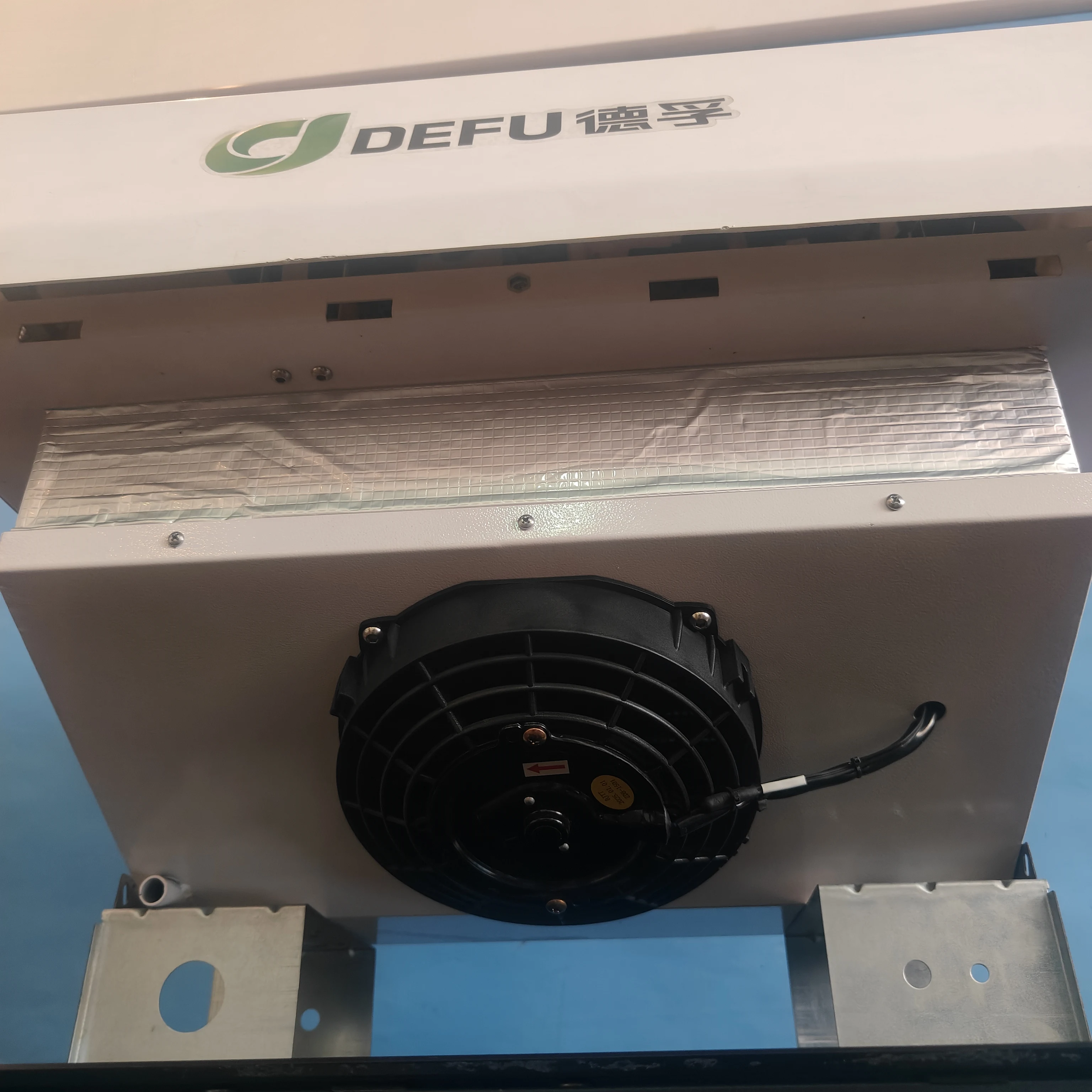 12 فولت 24 فولت 48 فولت على السطح دراجة ثلاثية العجلات المبردة شاحنة ثلاجة شاحنة وحدة تبريد كهربائية للحوم المجمدة #5