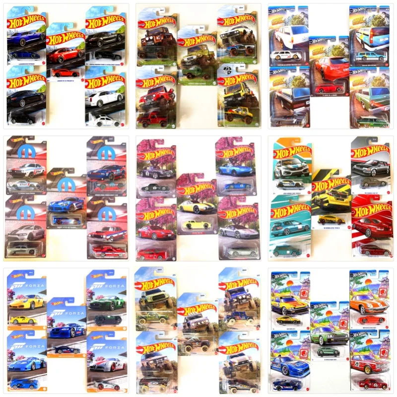 

Mattel Hot Wheels 5pc Gold Label Limited Collection Simulation Car Model Alloy Sports Car Culture Automotive Collectible Car Toy