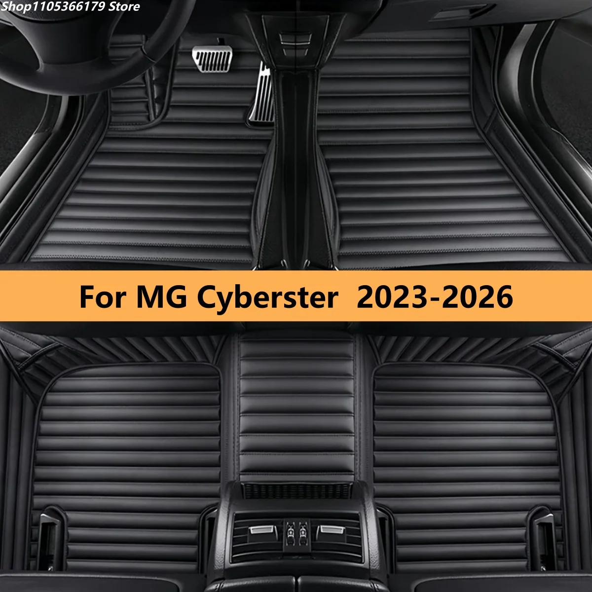 

Car Floor Mats Fit For MG Cyberster 2023 2024 2025 2026 Auto Foot Matts Rugs Vehicle Full Set Carpet Pads