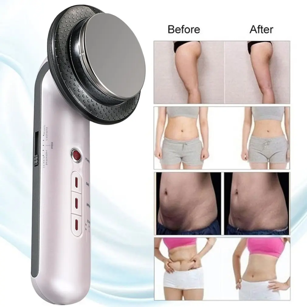 Ultrasound Cavitation EMS Fat Burner Body Slimming Massager Weight Loss Machine with Patch Lipo Anti Cellulite Galvanic Infrared