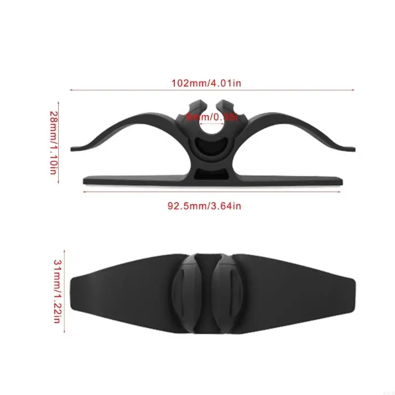 2025 Новые 10 -паксовые кабельные держатели кабельные зажимы для организованного зарядного провода в любой среде