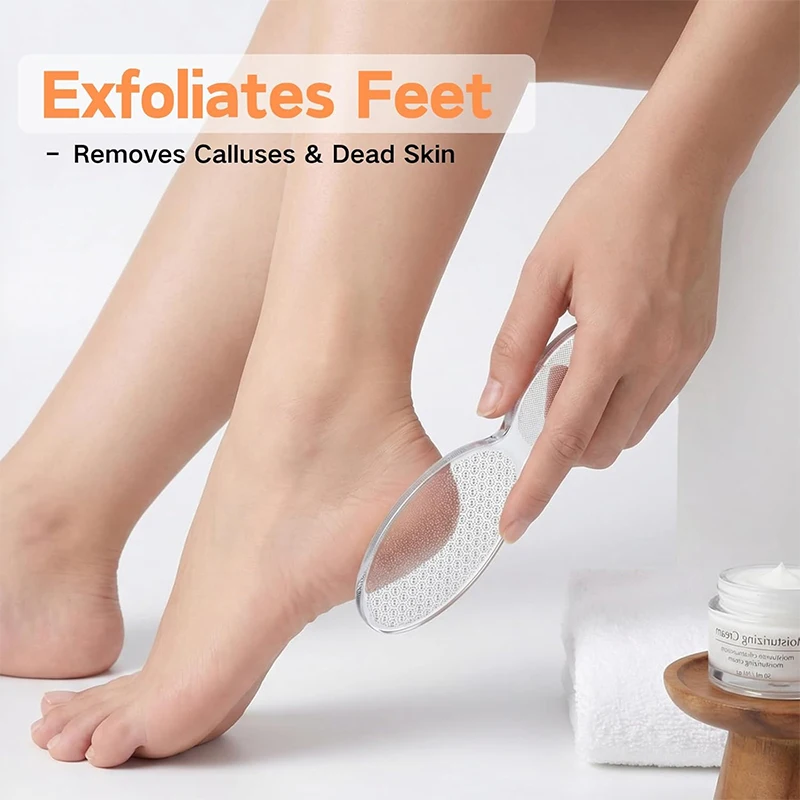 High-Quality Portable Exfoliate Foot Rasp Heel File Hard Dead Skin Callus Remover Exfoliating Pedicure Care Foot File Tools