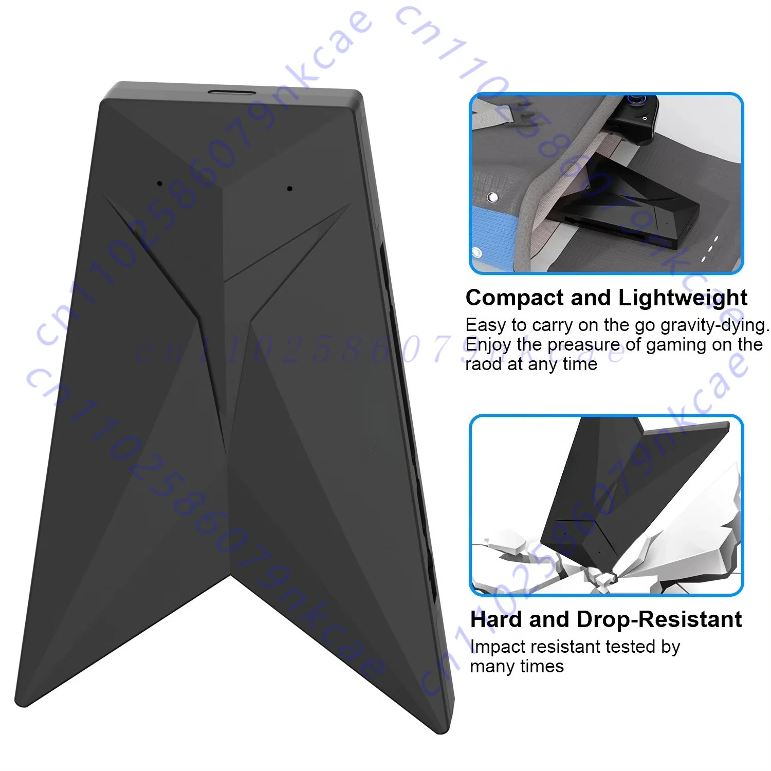 Charging grip for Lenovo legion go, compatible with legion 2 charging (gamepad not included)