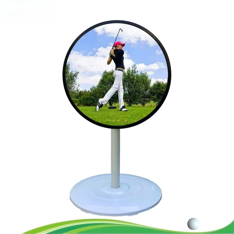 Convex Mirror for Golf Swing Correction Training Mirror