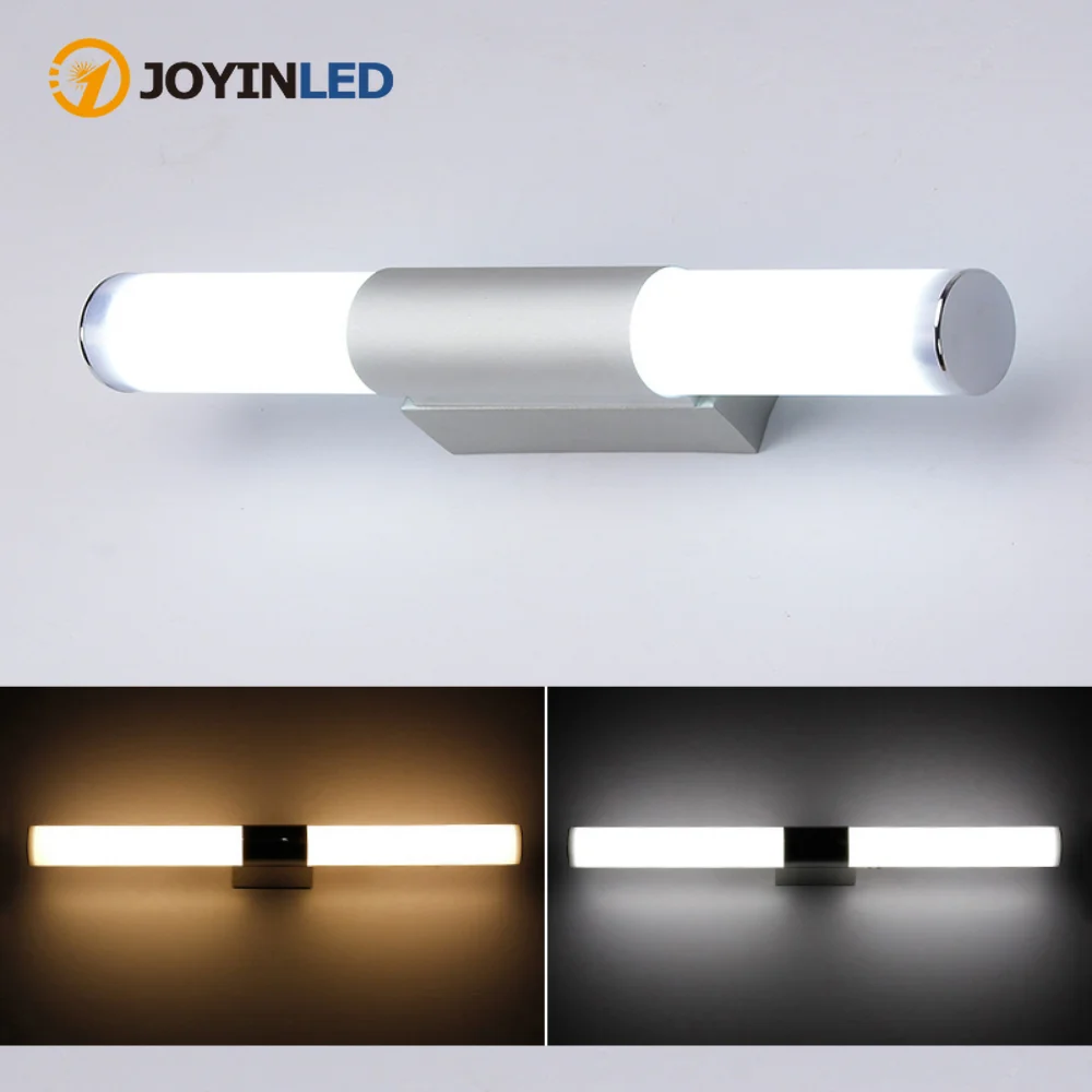 1pc Modern Bathroom Light Fixtures Over Mirror 12W 22W Bathroom Vanity Light, For Bathroom Wall Lights Cool Warm White