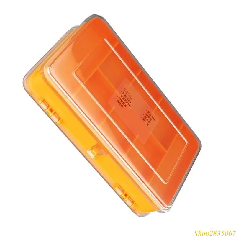 High Transparency Double Sided Container Organizers Box for Electronic Component 831F