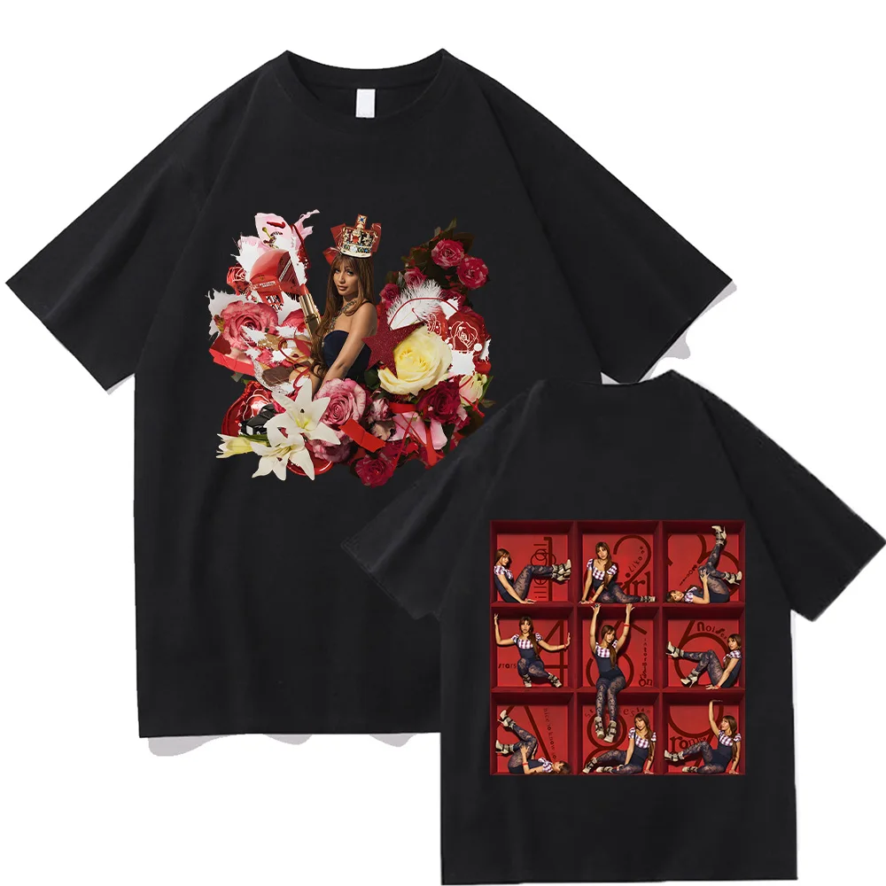 Pinkpantheress تي شيرت PinkPantheress يتوهم ذلك الألبوم الجديد الجرافيك الطباعة التي شيرت هدية لمحبي للجنسين قصيرة الأكمام القطن المحملة