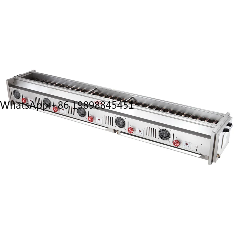 

Professional A8-5 Large Smokeless Commercial BBQ Gas Grills Equipment LPG or Natural Gas for BBQ Store and Restaurants