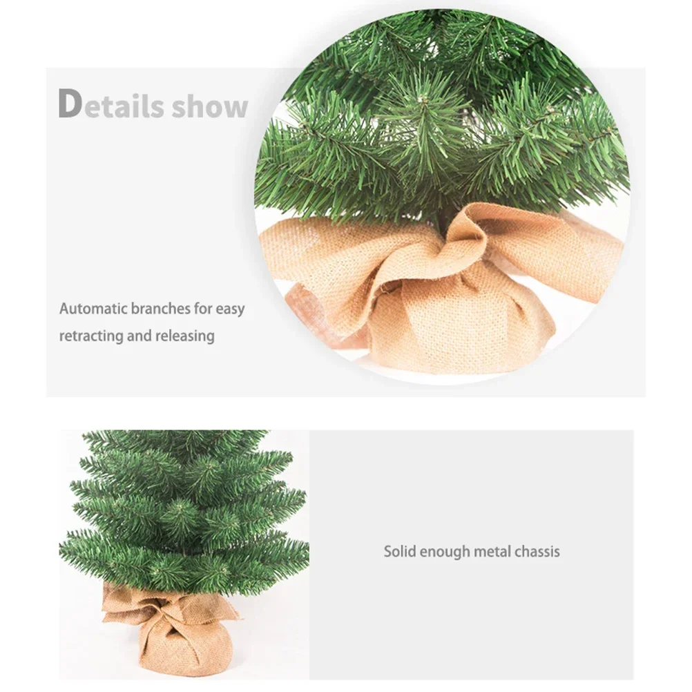 Christmas Tree Ornaments 60cm Desktop Decoration Simulation Christmas Tree