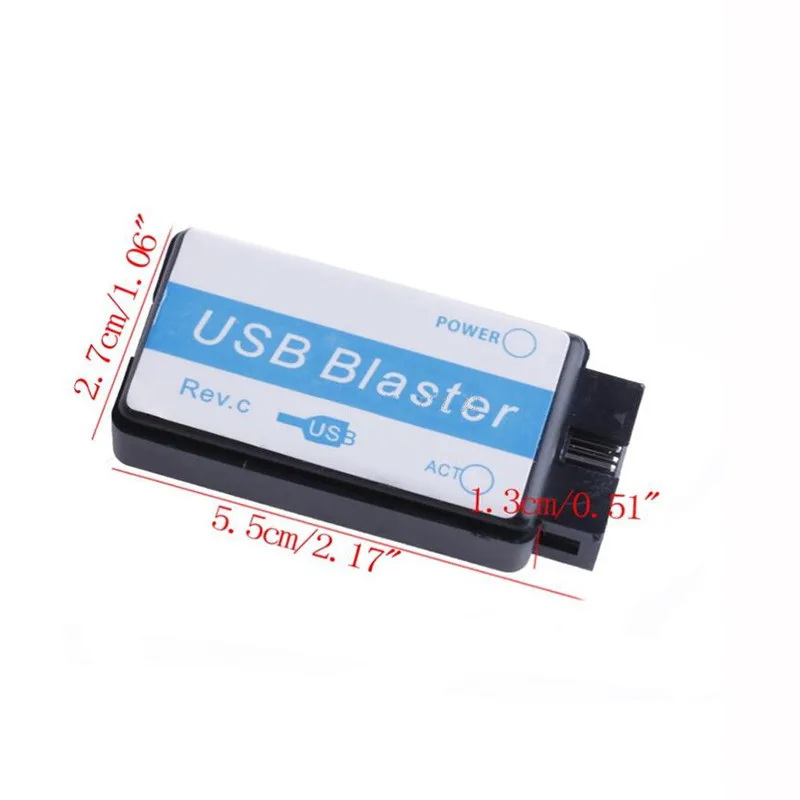 نسخة مستقرة USB Blaster (مبرمج ALTERA CPLD/FPGA) REV.C SupportAS PS JTAG أوضاع تنزيل متعددة التسليم السريع