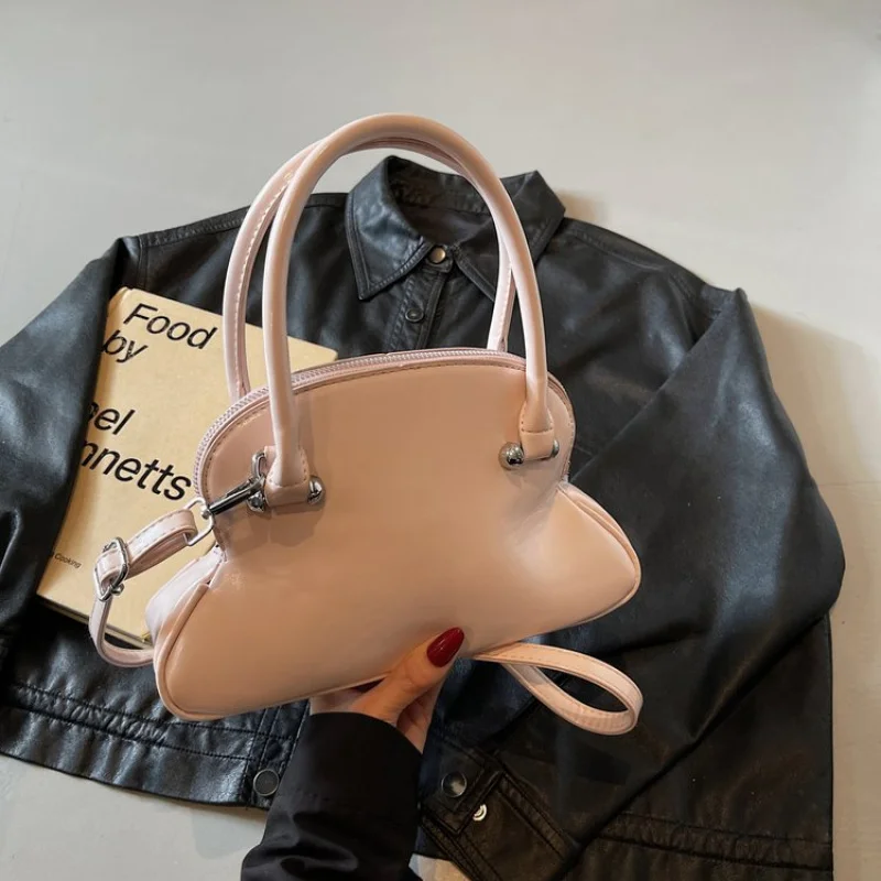 

Popular Classic Leather Women's Tote Bag Luxury Brand Famous Designer Elegant Crossbody Vintage Daily Commuter Bag