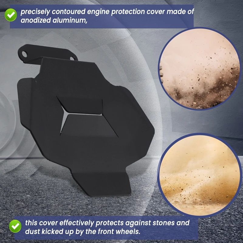 Motorcycle Accessories Engine Housing Guard Protector Cover For BMW R1300GS R1300 R 1300 GS Adventure 2023 2024