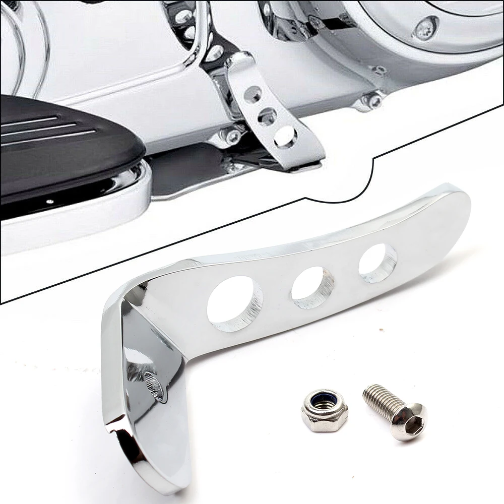 Chrome Kickstand Side Stand Extension Foot Pedal Pad Fit For Harley CVO Touring Road King Street Glide FLHX 1991-2022