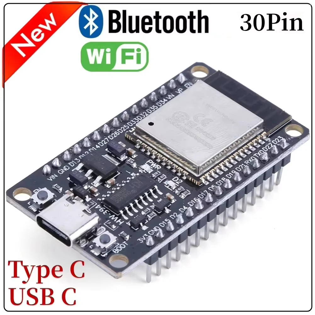 32D Development Board Wireless WiFi Bluetooth module Ultra-Low Power Consumption Dual Core 30Pin 32 for Smart Home ﻿